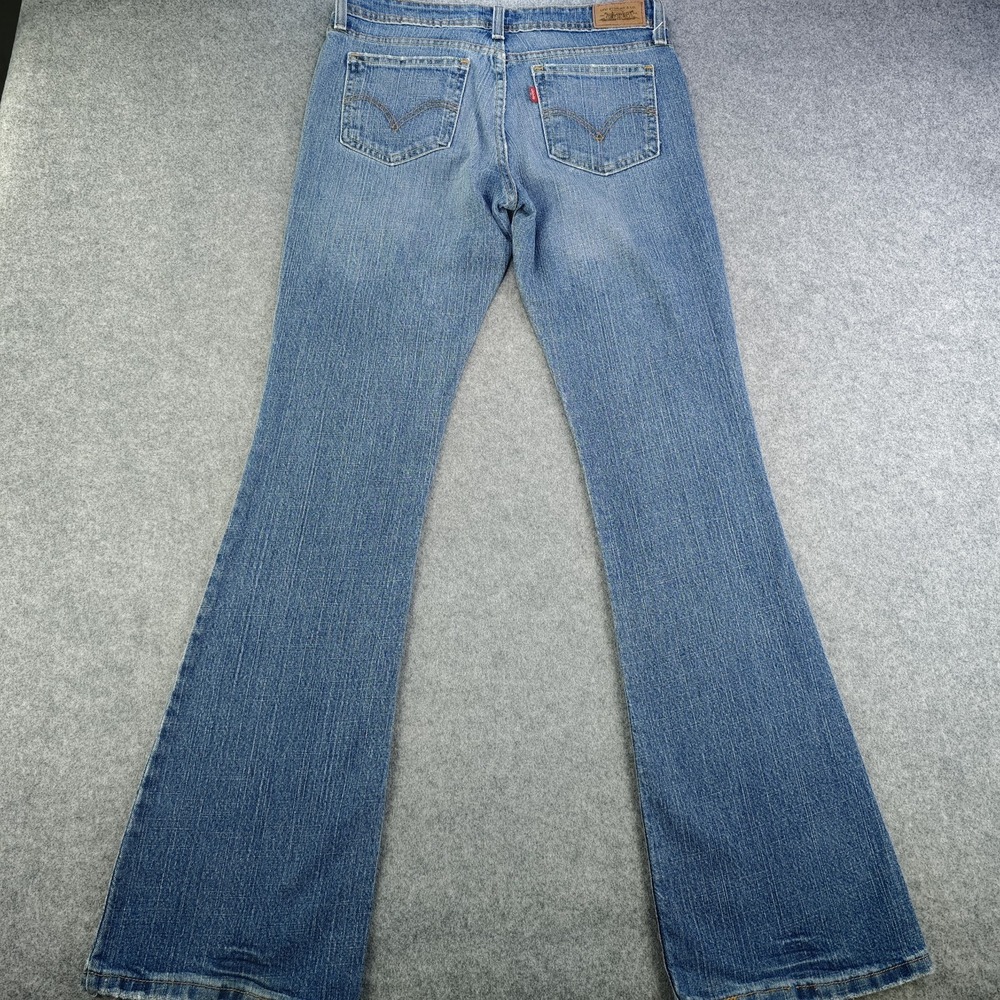 Levis 518 Superlow Bootcut Jeans Women's 7L 31x32 Mid Rise Vintage Y2k Medium - Picture 14 of 15